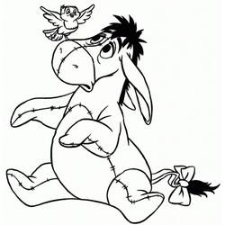 Dibujo para colorear: Eeyore (Personajes de Dibujos Animados) #184984 - Dibujos para Colorear e Imprimir Gratis