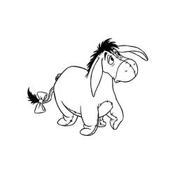 Dibujo para colorear: Eeyore (Personajes de Dibujos Animados) #184985 - Dibujos para Colorear e Imprimir Gratis