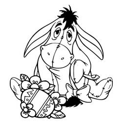 Dibujo para colorear: Eeyore (Personajes de Dibujos Animados) #184991 - Dibujos para Colorear e Imprimir Gratis