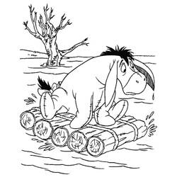 Dibujo para colorear: Eeyore (Personajes de Dibujos Animados) #184997 - Dibujos para Colorear e Imprimir Gratis