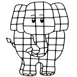 Dibujo para colorear: Elmer (Personajes de Dibujos Animados) #188769 - Dibujos para Colorear e Imprimir Gratis