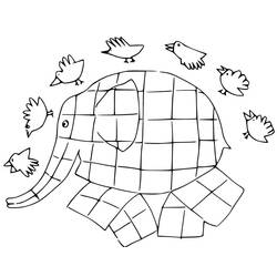 Dibujo para colorear: Elmer (Personajes de Dibujos Animados) #188770 - Dibujos para Colorear e Imprimir Gratis