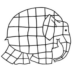 Dibujo para colorear: Elmer (Personajes de Dibujos Animados) #188771 - Dibujos para Colorear e Imprimir Gratis