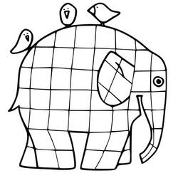 Dibujo para colorear: Elmer (Personajes de Dibujos Animados) #188775 - Dibujos para Colorear e Imprimir Gratis