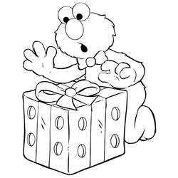 Dibujo para colorear: Elmo (Personajes de Dibujos Animados) #203543 - Dibujos para Colorear e Imprimir Gratis