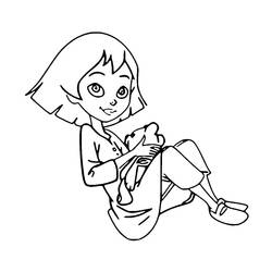 Dibujo para colorear: Emilie Jolie (Personajes de Dibujos Animados) #189999 - Dibujos para Colorear e Imprimir Gratis