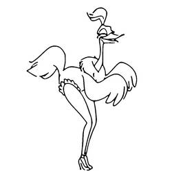 Dibujo para colorear: Emilie Jolie (Personajes de Dibujos Animados) #190001 - Dibujos para Colorear e Imprimir Gratis