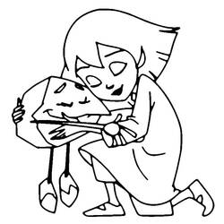 Dibujo para colorear: Emilie Jolie (Personajes de Dibujos Animados) #190004 - Dibujos para Colorear e Imprimir Gratis