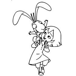 Dibujo para colorear: Emilie Jolie (Personajes de Dibujos Animados) #190006 - Dibujos para Colorear e Imprimir Gratis