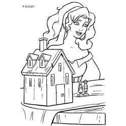 Dibujo para colorear: Esmeralda (Personajes de Dibujos Animados) #182286 - Dibujos para Colorear e Imprimir Gratis