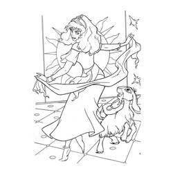 Dibujo para colorear: Esmeralda (Personajes de Dibujos Animados) #182307 - Dibujos para Colorear e Imprimir Gratis