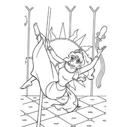 Dibujo para colorear: Esmeralda (Personajes de Dibujos Animados) #182313 - Dibujos para Colorear e Imprimir Gratis