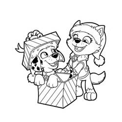 Dibujo para colorear: Everest PAW Patrol (Personajes de Dibujos Animados) #181755 - Dibujos para Colorear e Imprimir Gratis