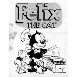 Dibujo para colorear: Félix el Gato (Personajes de Dibujos Animados) #47866 - Dibujos para Colorear e Imprimir Gratis