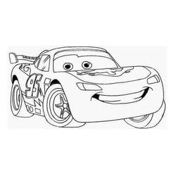 Dibujo para colorear: Flash McQueen (Personajes de Dibujos Animados) #183640 - Dibujos para Colorear e Imprimir Gratis