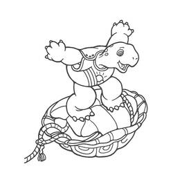 Dibujo para colorear: Franklin (Personajes de Dibujos Animados) #189050 - Dibujos para Colorear e Imprimir Gratis