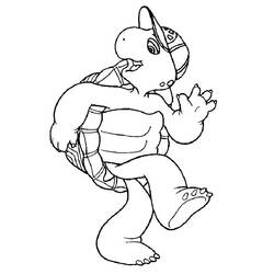 Dibujo para colorear: Franklin (Personajes de Dibujos Animados) #189053 - Dibujos para Colorear e Imprimir Gratis