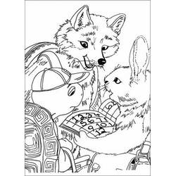 Dibujo para colorear: Franklin (Personajes de Dibujos Animados) #189060 - Dibujos para Colorear e Imprimir Gratis