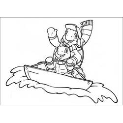 Dibujo para colorear: Franklin (Personajes de Dibujos Animados) #189062 - Dibujos para Colorear e Imprimir Gratis