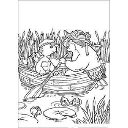 Dibujo para colorear: Franklin (Personajes de Dibujos Animados) #189063 - Dibujos para Colorear e Imprimir Gratis