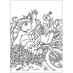 Dibujo para colorear: Franklin (Personajes de Dibujos Animados) #189066 - Dibujos para Colorear e Imprimir Gratis