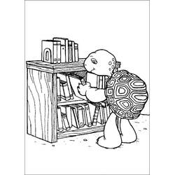 Dibujos para colorear: Franklin - Dibujos para Colorear e Imprimir Gratis
