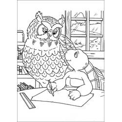 Dibujo para colorear: Franklin (Personajes de Dibujos Animados) #189077 - Dibujos para Colorear e Imprimir Gratis