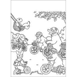 Dibujo para colorear: Franklin (Personajes de Dibujos Animados) #189078 - Dibujos para Colorear e Imprimir Gratis