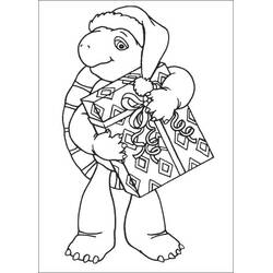 Dibujo para colorear: Franklin (Personajes de Dibujos Animados) #189079 - Dibujos para Colorear e Imprimir Gratis