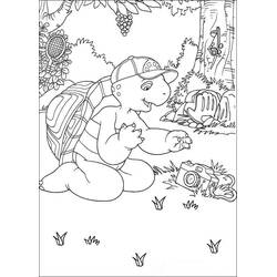 Dibujo para colorear: Franklin (Personajes de Dibujos Animados) #189081 - Dibujos para Colorear e Imprimir Gratis