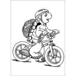 Dibujo para colorear: Franklin (Personajes de Dibujos Animados) #189082 - Dibujos para Colorear e Imprimir Gratis