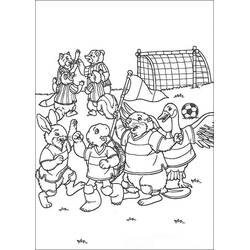 Dibujo para colorear: Franklin (Personajes de Dibujos Animados) #189083 - Dibujos para Colorear e Imprimir Gratis