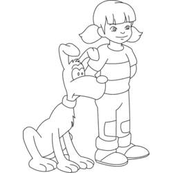 Dibujo para colorear: Gadget Inspector (Personajes de Dibujos Animados) #38873 - Dibujos para Colorear e Imprimir Gratis