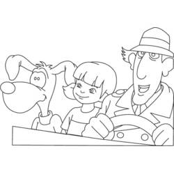 Dibujo para colorear: Gadget Inspector (Personajes de Dibujos Animados) #38874 - Dibujos para Colorear e Imprimir Gratis
