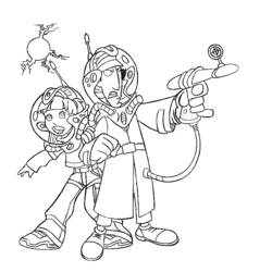 Dibujo para colorear: Gadget Inspector (Personajes de Dibujos Animados) #38878 - Dibujos para Colorear e Imprimir Gratis