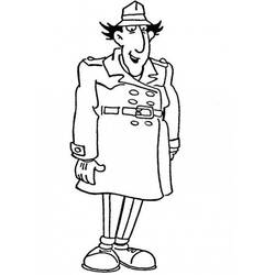 Dibujo para colorear: Gadget Inspector (Personajes de Dibujos Animados) #38881 - Dibujos para Colorear e Imprimir Gratis