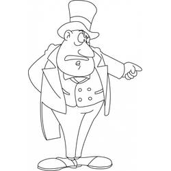 Dibujo para colorear: Gadget Inspector (Personajes de Dibujos Animados) #38889 - Dibujos para Colorear e Imprimir Gratis