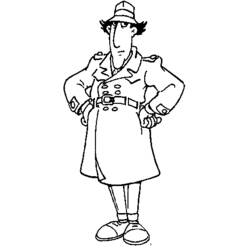 Dibujos para colorear: Gadget Inspector - Dibujos para Colorear e Imprimir Gratis