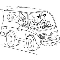 Dibujo para colorear: Gadget Inspector (Personajes de Dibujos Animados) #38898 - Dibujos para Colorear e Imprimir Gratis