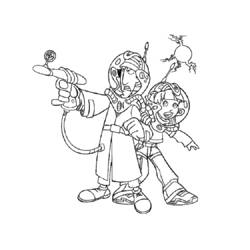 Dibujo para colorear: Gadget Inspector (Personajes de Dibujos Animados) #38918 - Dibujos para Colorear e Imprimir Gratis