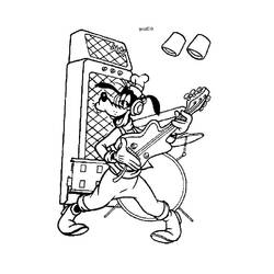 Dibujo para colorear: Goofy (Personajes de Dibujos Animados) #196251 - Dibujos para Colorear e Imprimir Gratis