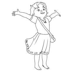 Dibujo para colorear: Heidi (Personajes de Dibujos Animados) #186786 - Dibujos para Colorear e Imprimir Gratis