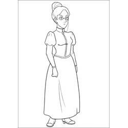 Dibujo para colorear: Heidi (Personajes de Dibujos Animados) #186803 - Dibujos para Colorear e Imprimir Gratis