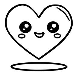 Dibujo para colorear: Kawaii (Personajes de Dibujos Animados) #178097 - Dibujos para Colorear e Imprimir Gratis