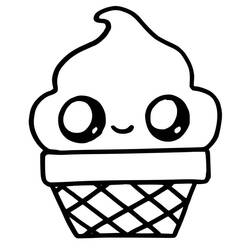 Dibujo para colorear: Kawaii (Personajes de Dibujos Animados) #178098 - Dibujos para Colorear e Imprimir Gratis