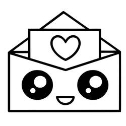 Dibujo para colorear: Kawaii (Personajes de Dibujos Animados) #178102 - Dibujos para Colorear e Imprimir Gratis