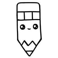 Dibujo para colorear: Kawaii (Personajes de Dibujos Animados) #178103 - Dibujos para Colorear e Imprimir Gratis