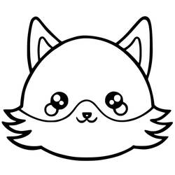 Dibujo para colorear: Kawaii (Personajes de Dibujos Animados) #178106 - Dibujos para Colorear e Imprimir Gratis