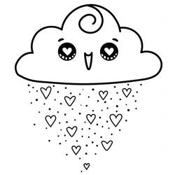Dibujo para colorear: Kawaii (Personajes de Dibujos Animados) #178110 - Dibujos para Colorear e Imprimir Gratis