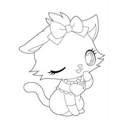 Dibujo para colorear: Kawaii (Personajes de Dibujos Animados) #178116 - Dibujos para Colorear e Imprimir Gratis